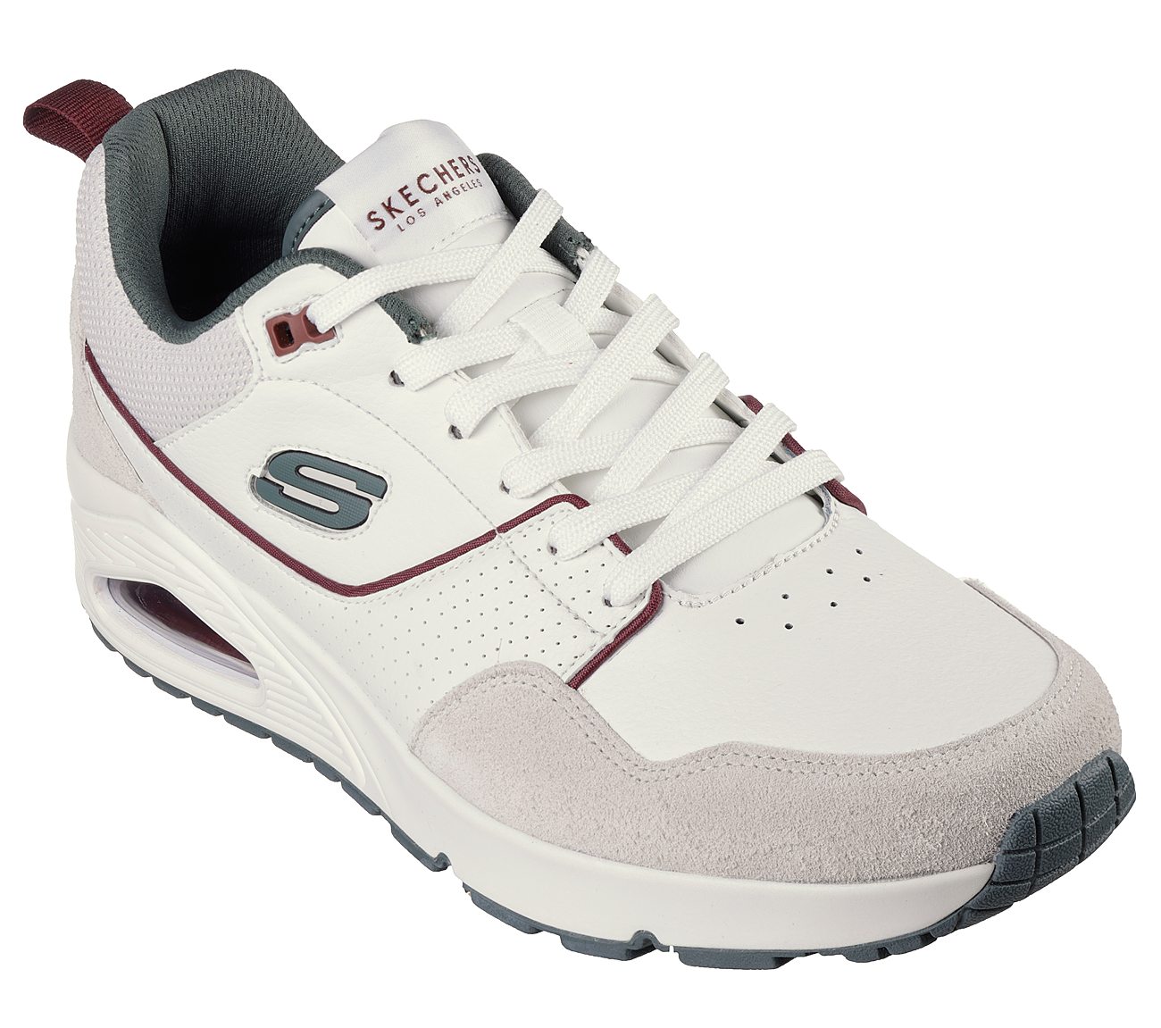 UNO - RETRO ONE, WHITE/GREEN Footwear Right View