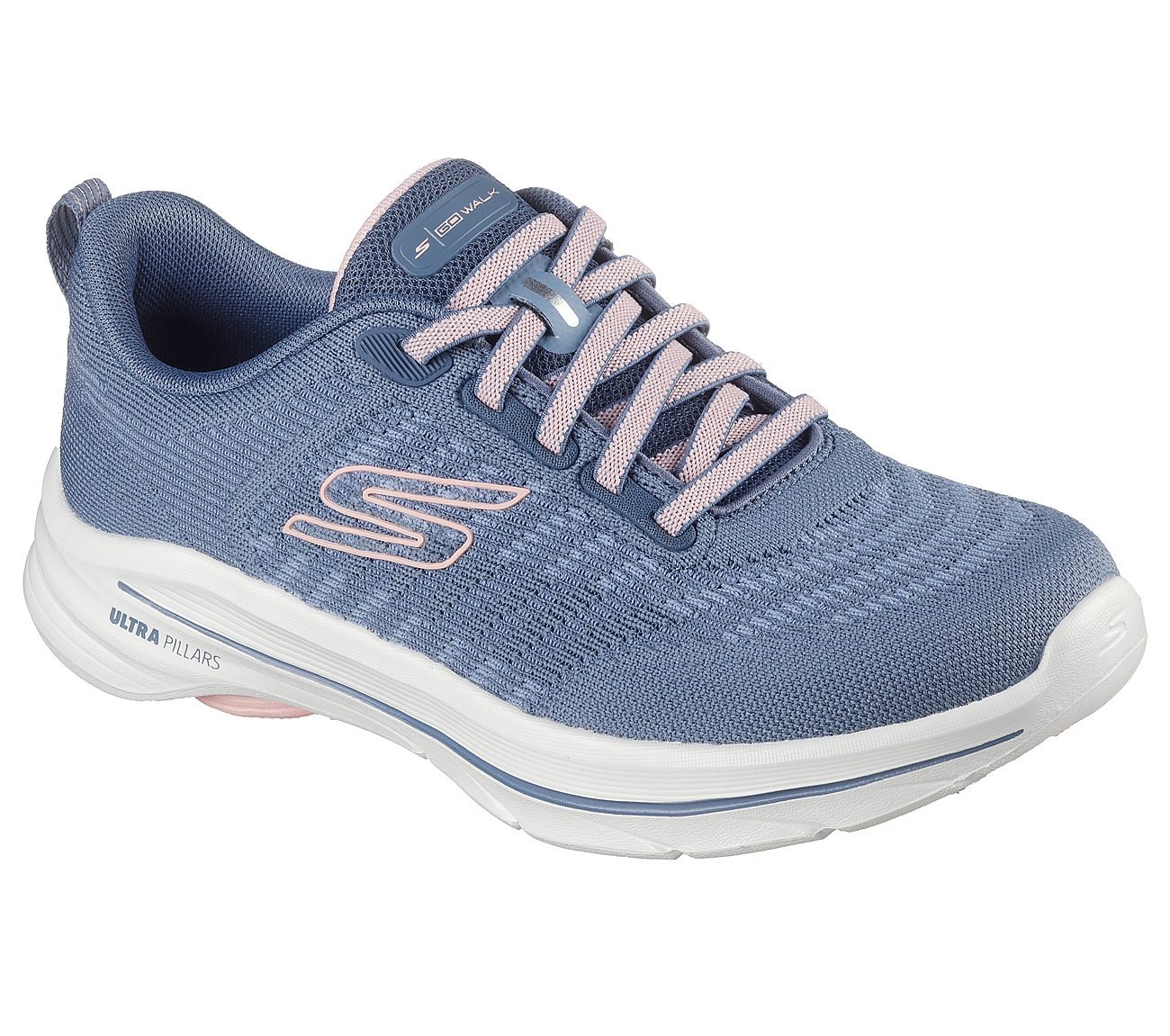 GO WALK 8 - BRITT, BLUE/PINK
