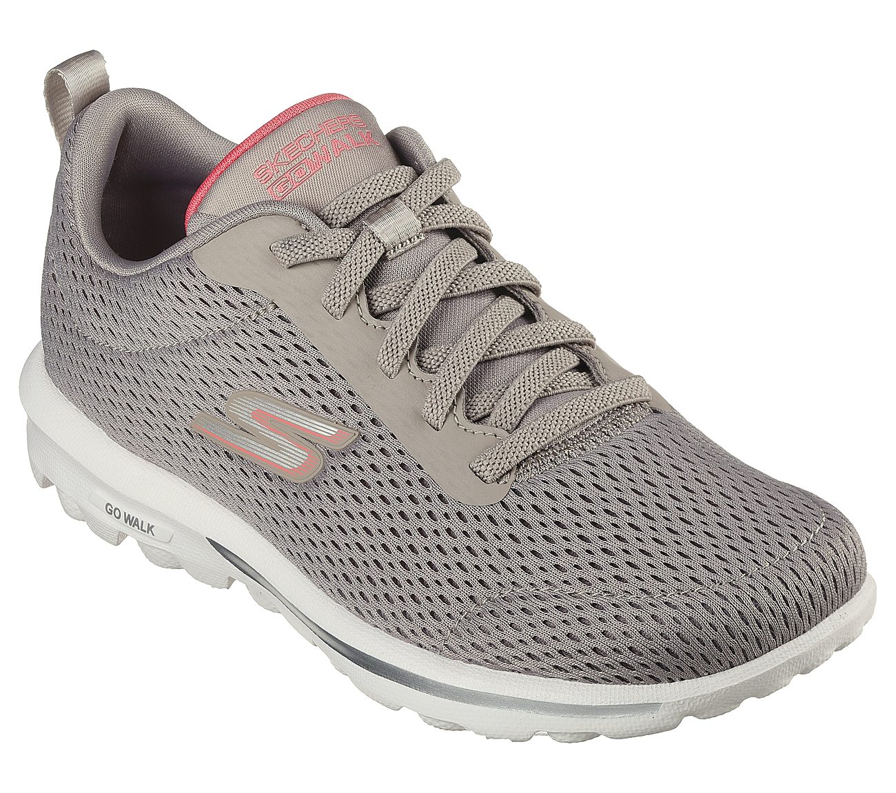 GO WALK TRAVEL - FUN JOURNEY, TAUPE/CORAL