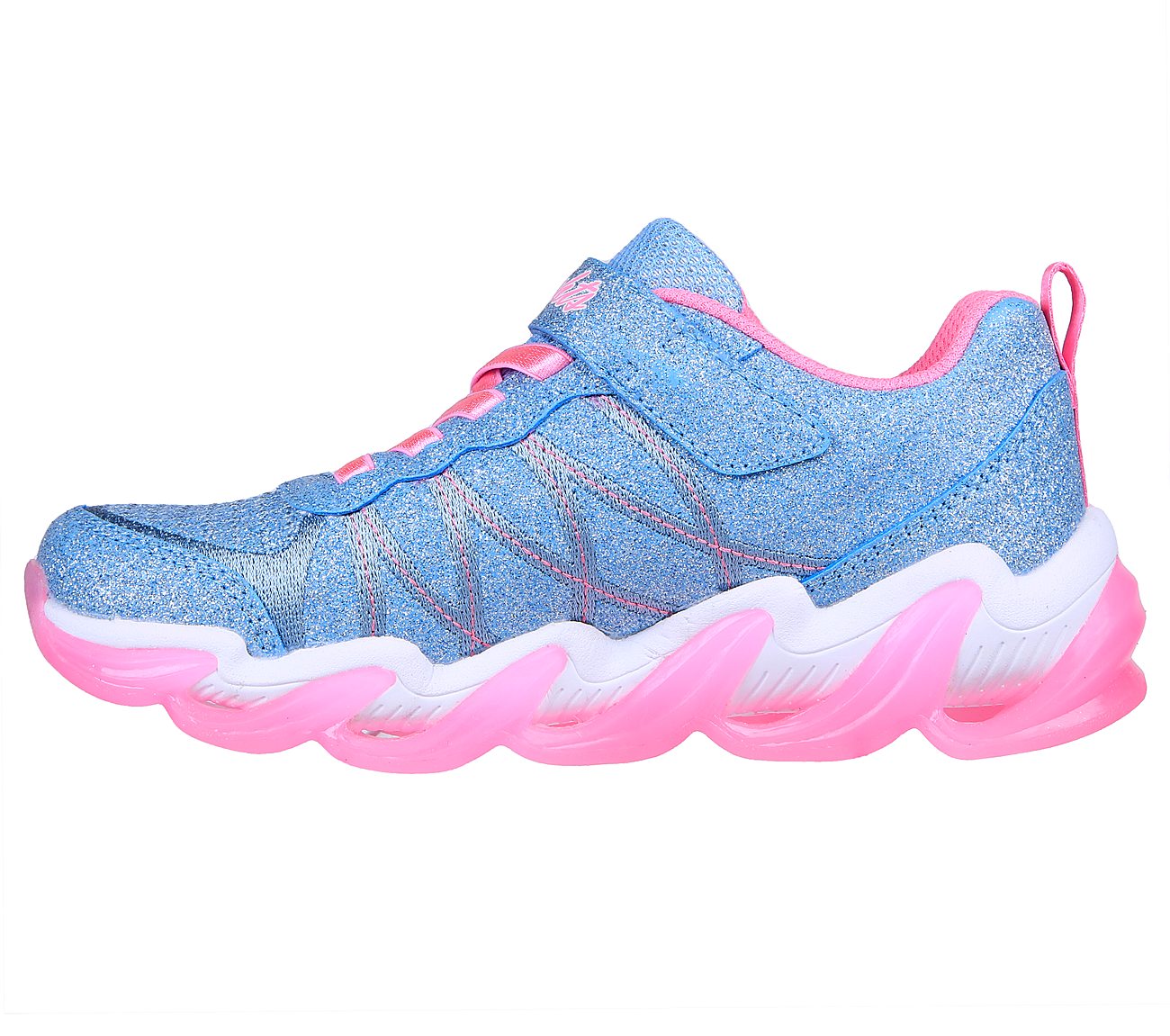 HYPER SURGE, LIGHT BLUE/PINK Footwear Left View