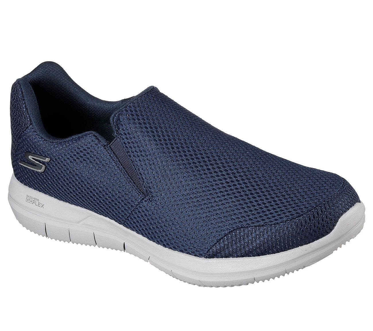 GO FLEX 2 - COMPLETION, NAVY/GREY Footwear Lateral View