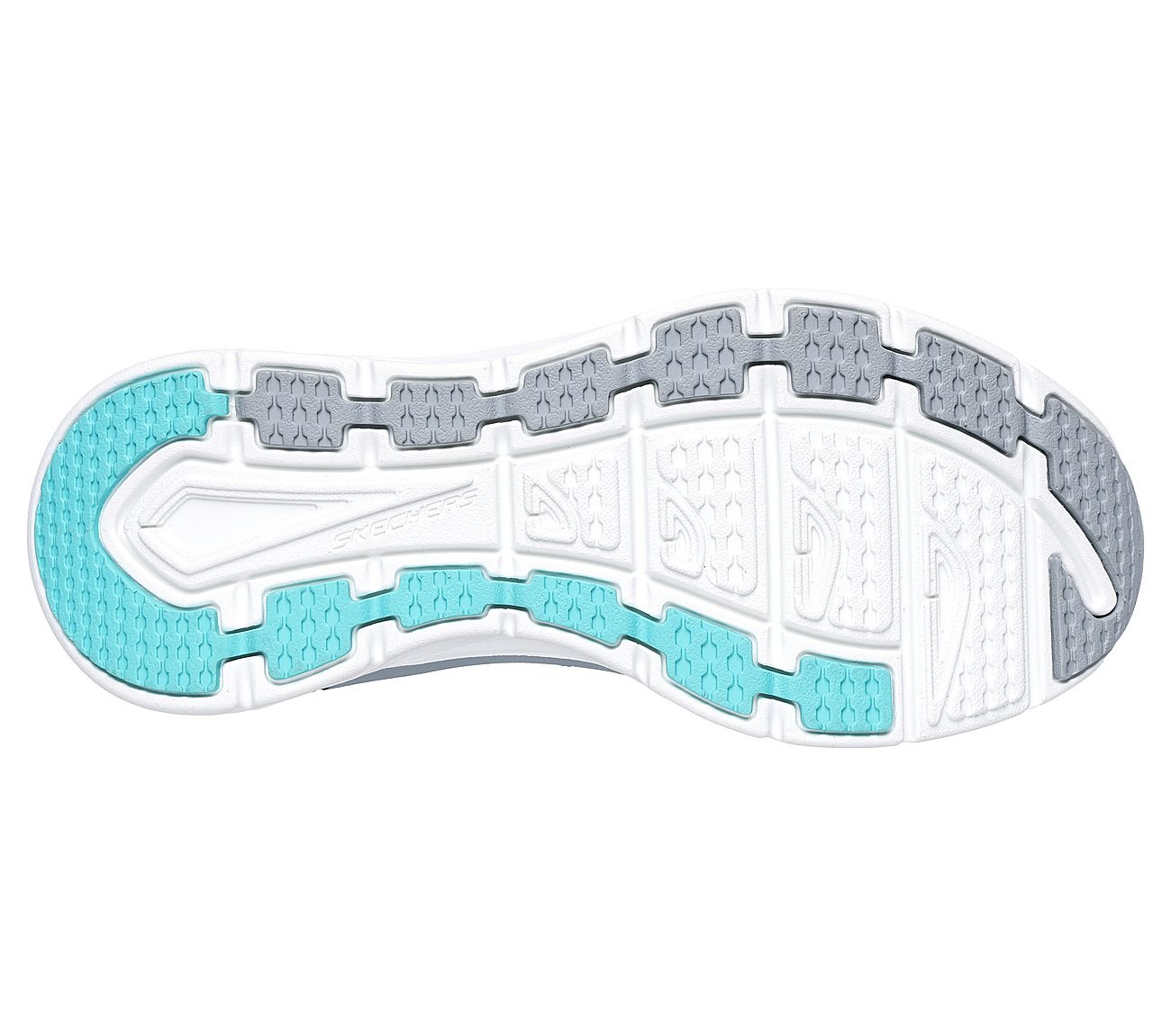 D'LUX WALKER, GREY/MINT Footwear Bottom View