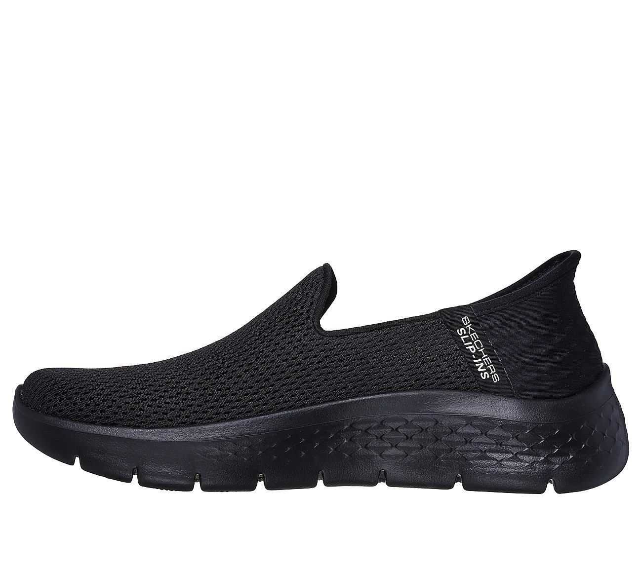 GO WALK FLEX - RELISH, BBLACK Footwear Left View