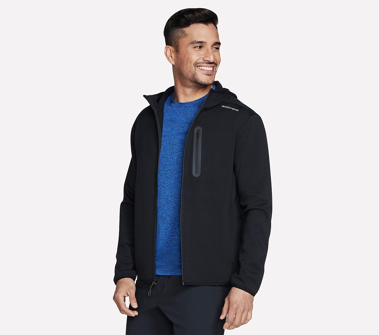 SKECH-SWEATS LA HOODIE, BBBBLACK Apparel Bottom View