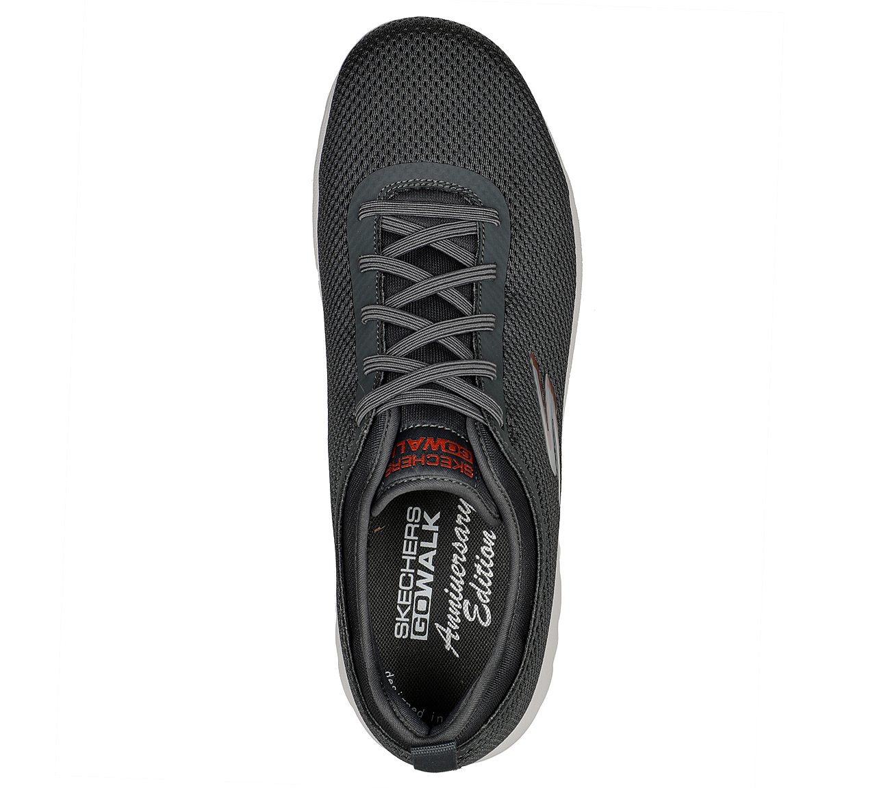 GO WALK CLASSIC, CCHARCOAL Footwear Top View