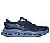 MAX CUSHIONING GLIDE-STEP - A, NAVY/MULTI Footwear Lateral View