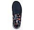 GO WALK 5 - FLOWERY, NAVY/MULTI Footwear Top View