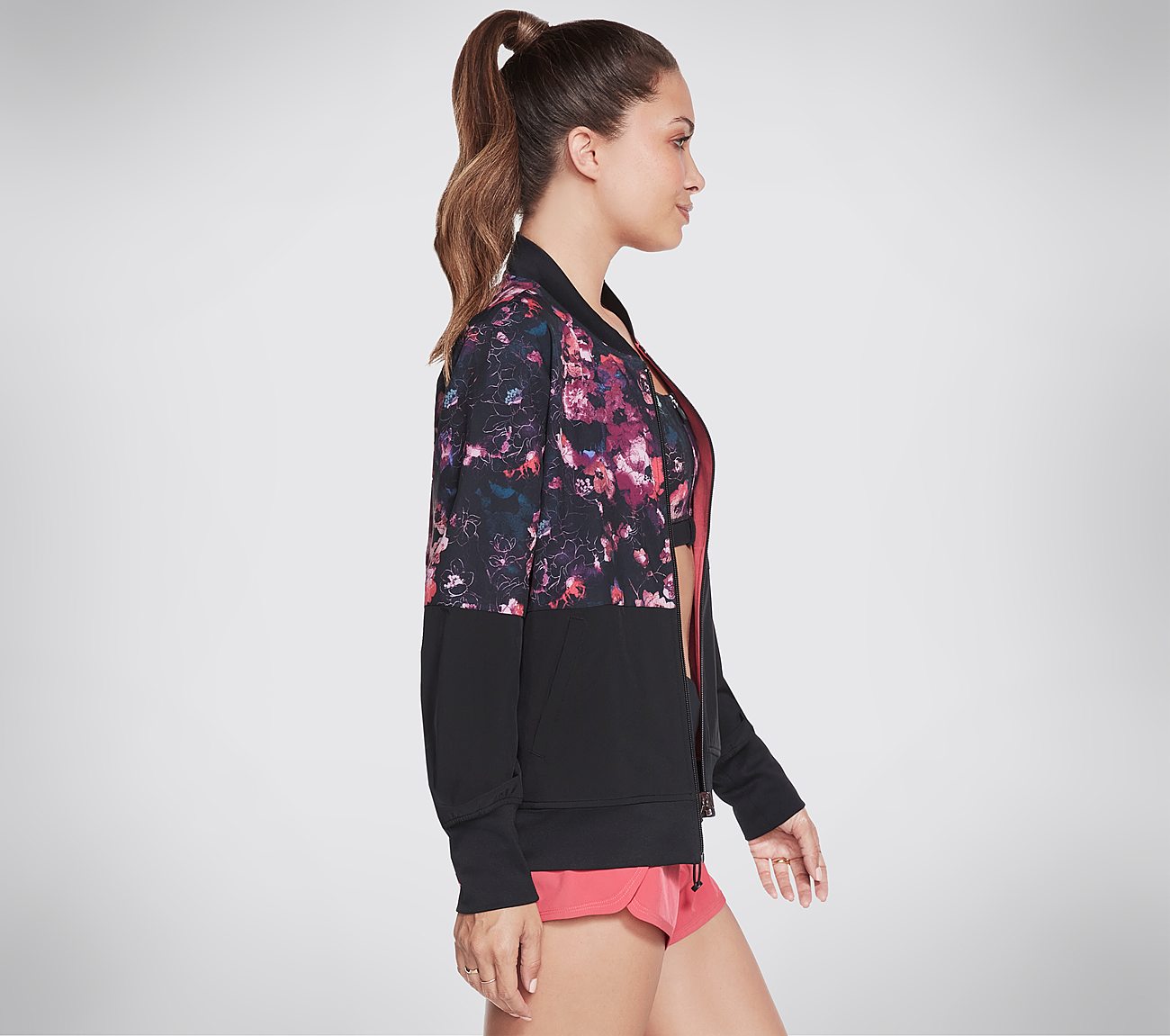 SKECHWEAVE LINEAR FLORAL REVE, MMULTI Apparel Bottom View