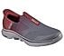 GO WALK 7 - EASY ON 2, RED GRAY Footwear Right View