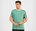 CONTRAST SHOULDER PANEL COTTON, SAGE