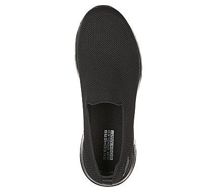 GO WALK MAX - MODULATING, BBLACK Footwear Top View