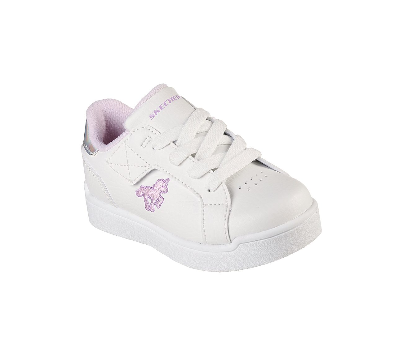 E-PRO-LIL UNICORN, WHITE/PINK Footwear Lateral View