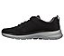 GO WALK 6 - AVALO 2, BLACK/GREY Footwear Left View