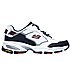 VIGOR 3, WHITE/NAVY/RED Footwear Lateral View