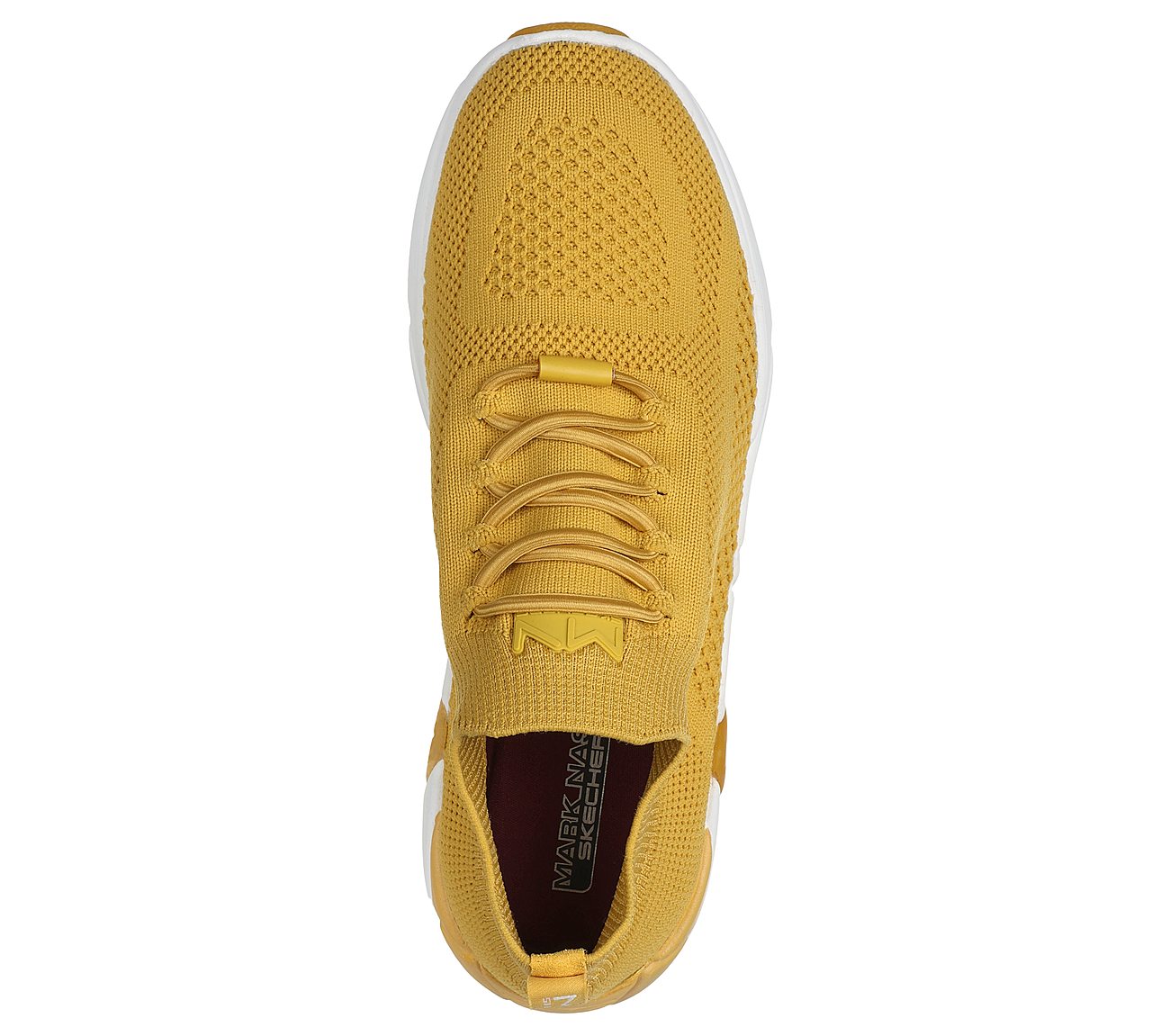 A-LINE - RIDER, YELLOW Footwear Top View