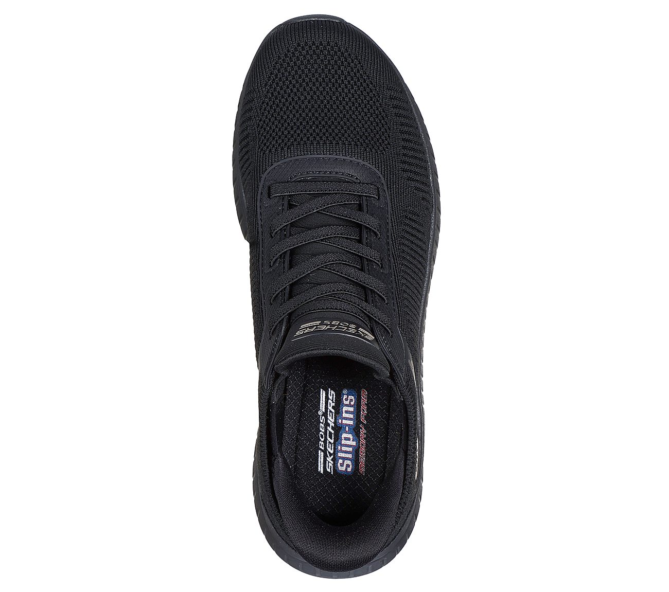 BOBS SQUAD CHAOS-CURRENT MUSE, BBLACK Footwear Top View