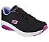 SKECH-AIR EXTREME 2.0-CLASSIC, BLACK/LAVENDER Footwear Lateral View