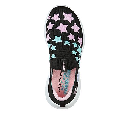 ULTRA FLEX - STARRY DREAMER, BLACK/MULTI Footwear Top View