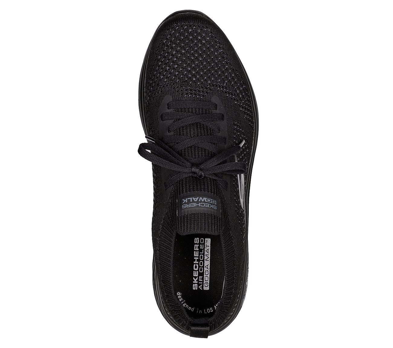 GO WALK HYPER BURST -MARITIME, BBLACK Footwear Top View