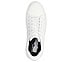 COURT BREAK - DOUBLE VENTED, WWWHITE Footwear Top View