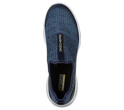 GO RUN FOCUS-RAPTOR, NAVY/LIME Footwear Top View