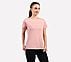 ROUND NECK BRANDED T SHIRT, BLACK/WHITE/GRY