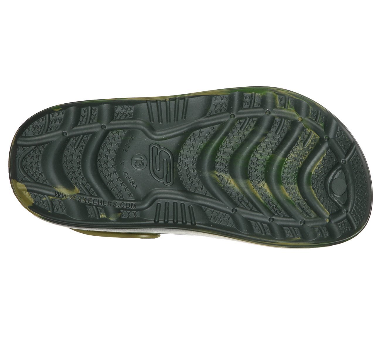 SWIFTERS - SHORE BLAST, CAMOUFLAGE Footwear Bottom View