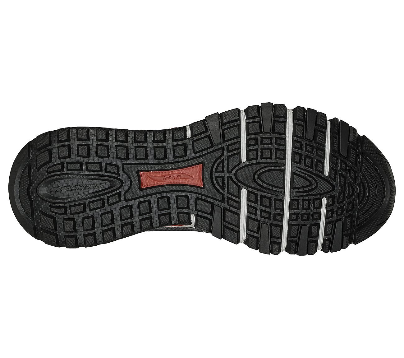 ARCH FIT ESCAPE PLAN, NVY/CHRCL Footwear Bottom View