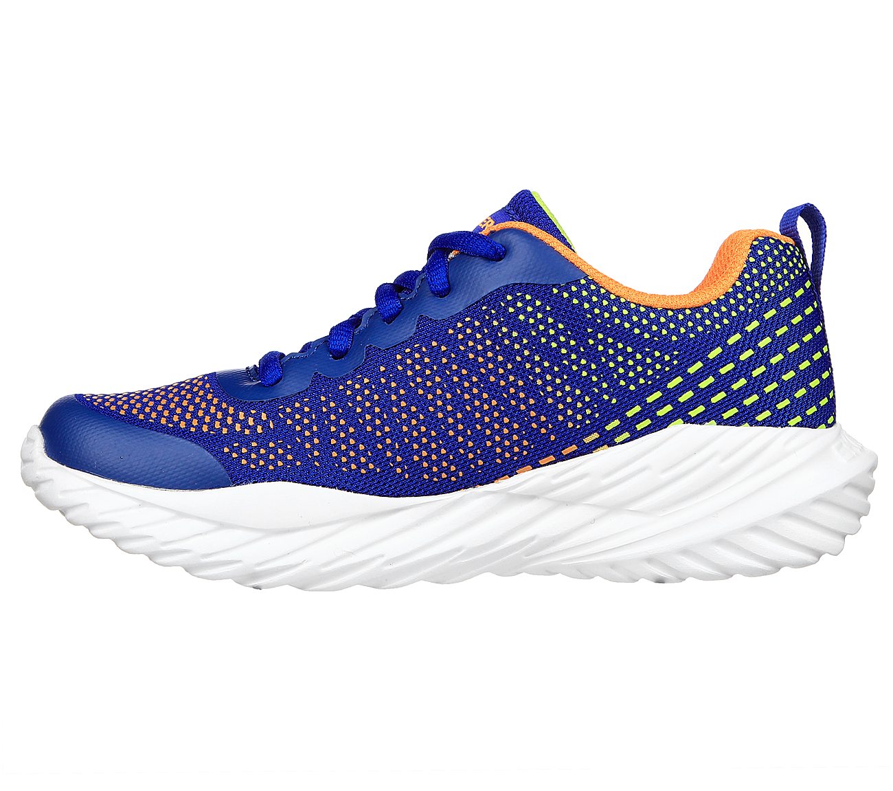 NITRO SPRINT - HIVAR, BLUE/ORANGE Footwear Left View