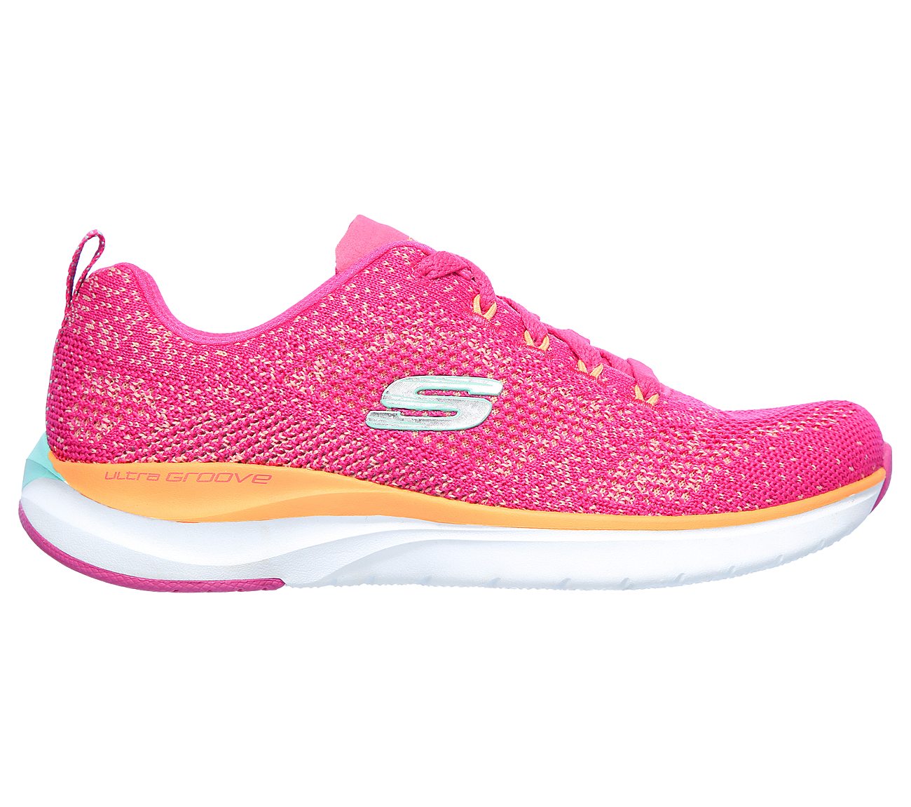 ULTRA GROOVE, HOT PINK/ORANGE Footwear Right View