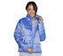 GOWALK DIAMOND SLOPE JACKET, PERIWINKLE Apparels Lateral View
