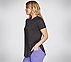 GODRI SWIFT TUNIC T-SHIRT, BLACK Apparel Bottom View