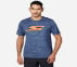 ON THE ROAD HEAD START T-SHIRT, BLUE/WHITE Apparel Lateral View