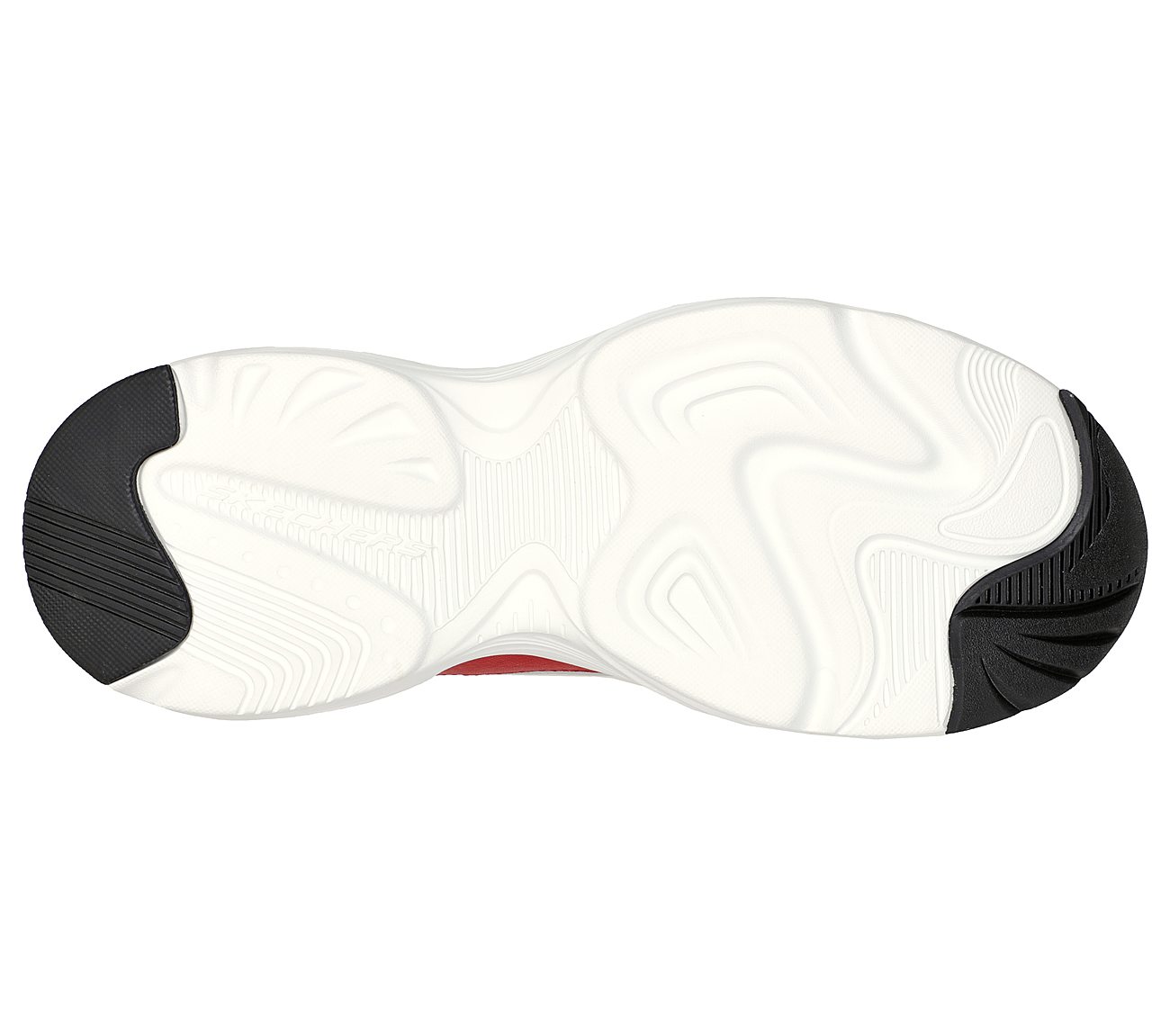 STAMINA AIRY - MOREMI, WHITE/RED Footwear Bottom View