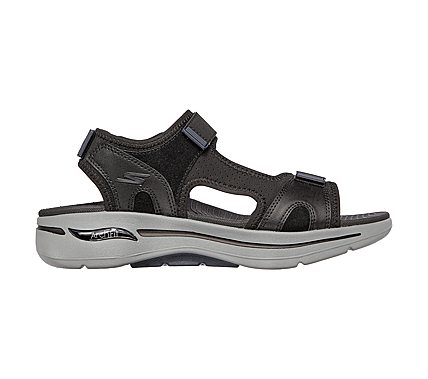 GO WALK ARCH FIT SANDAL-MISSI, BLACK/NAVY Footwear Right View