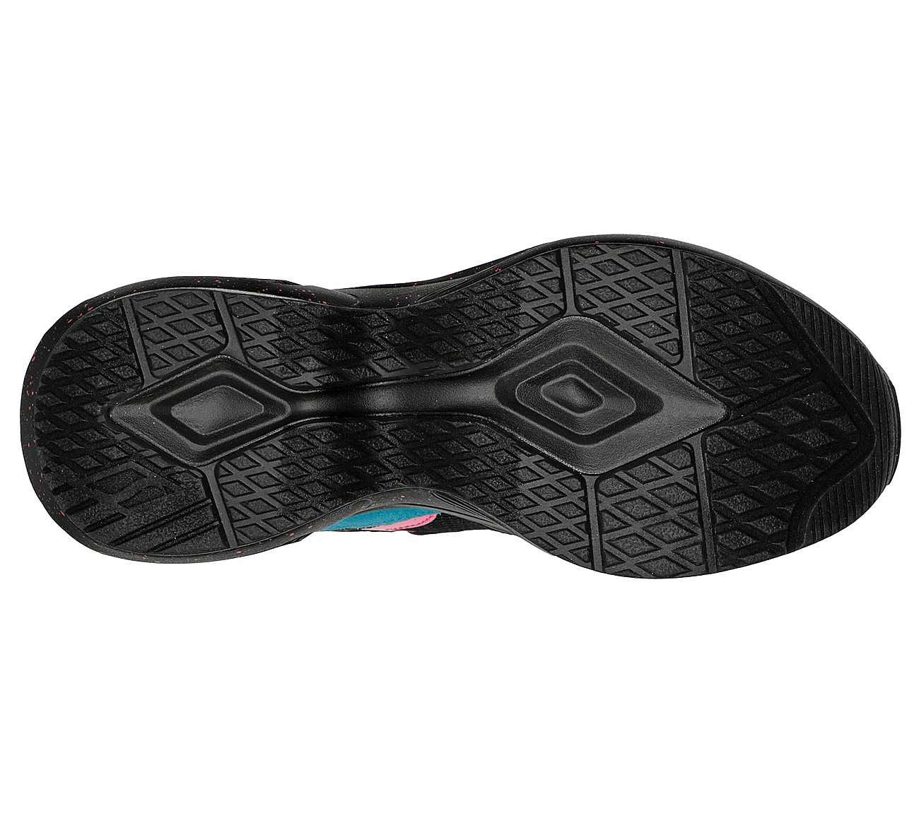 MUNO, BLACK/MULTI Footwear Bottom View