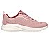 BOBS SQUAD CHAOS, BLUSH Footwear Lateral View