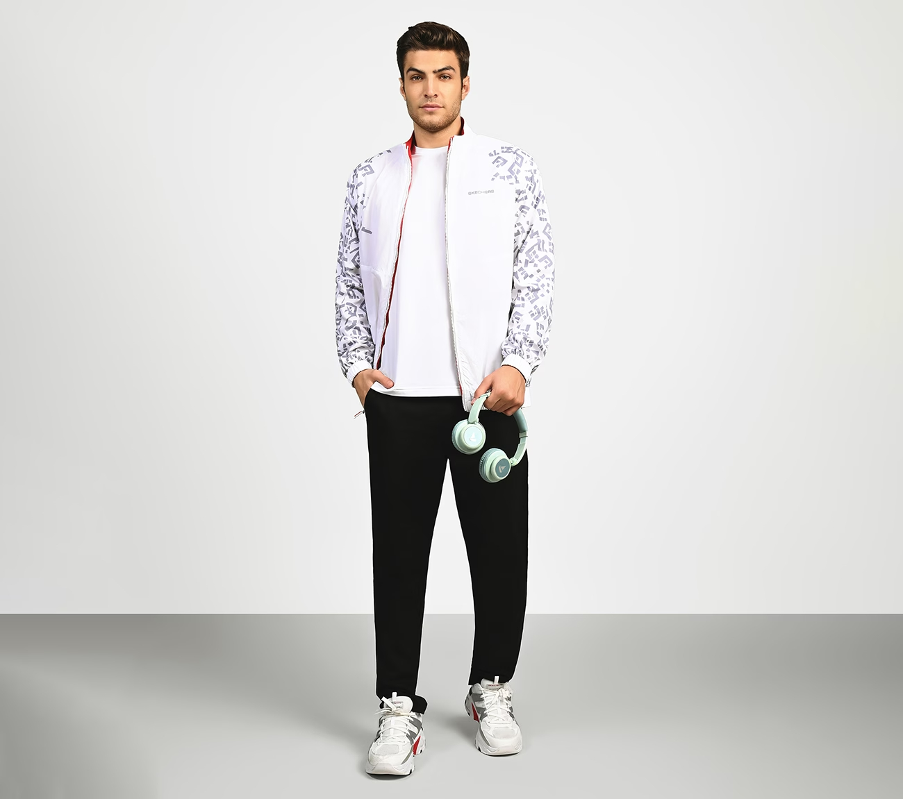 SL ASYMM SLEEVE JACKET,  Apparel Right View