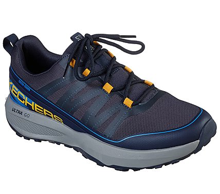 GO TRAIL JACKRABBIT - MAGNITO, NAVY/YELLOW Footwear Lateral View