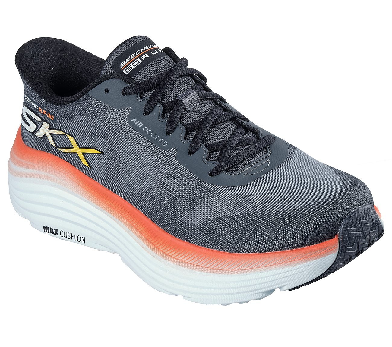 MAX CUSHIONING ENDEAVOUR - EX, CHARCOAL/MULTI Footwear Right View