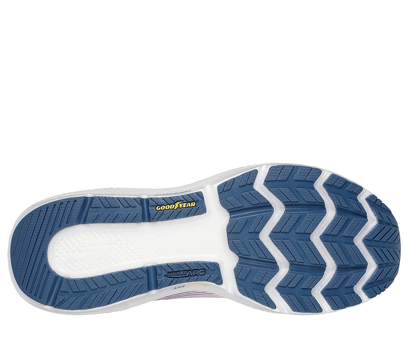 GO RUN RIDE 11, MMAUVE Footwear Bottom View