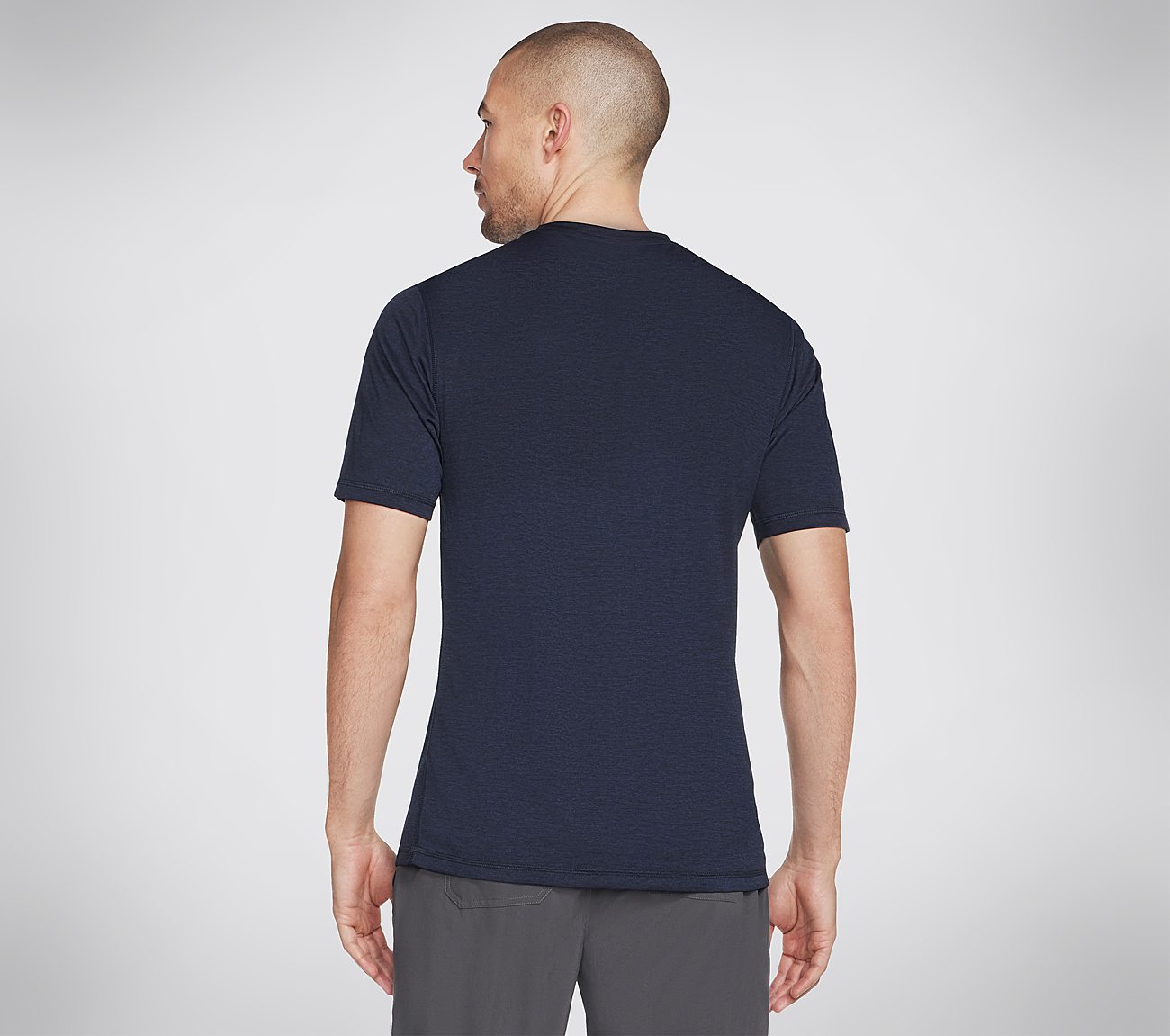 GODRI CHARGE DASH T-SHIRT, NNNAVY Apparels Top View