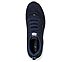 GO RUN 7+, NNNAVY Footwear Top View