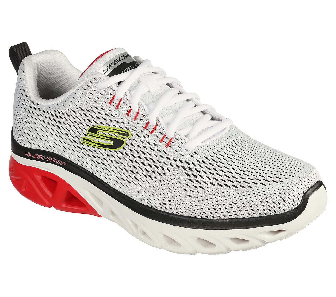 GLIDE-STEP SPORT - WAVE HEAT, WHITE/MULTI Footwear Right View