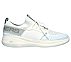 GO RUN FAST, WHITE/BLUE Footwear Lateral View