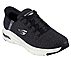 Skechers Slip-Ins: Arch Fit - New Verse, BLACK/WHITE Footwear Right View