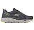 MAX CUSHIONING ELITE - LIMITL, GREY/GREEN Footwear Lateral View