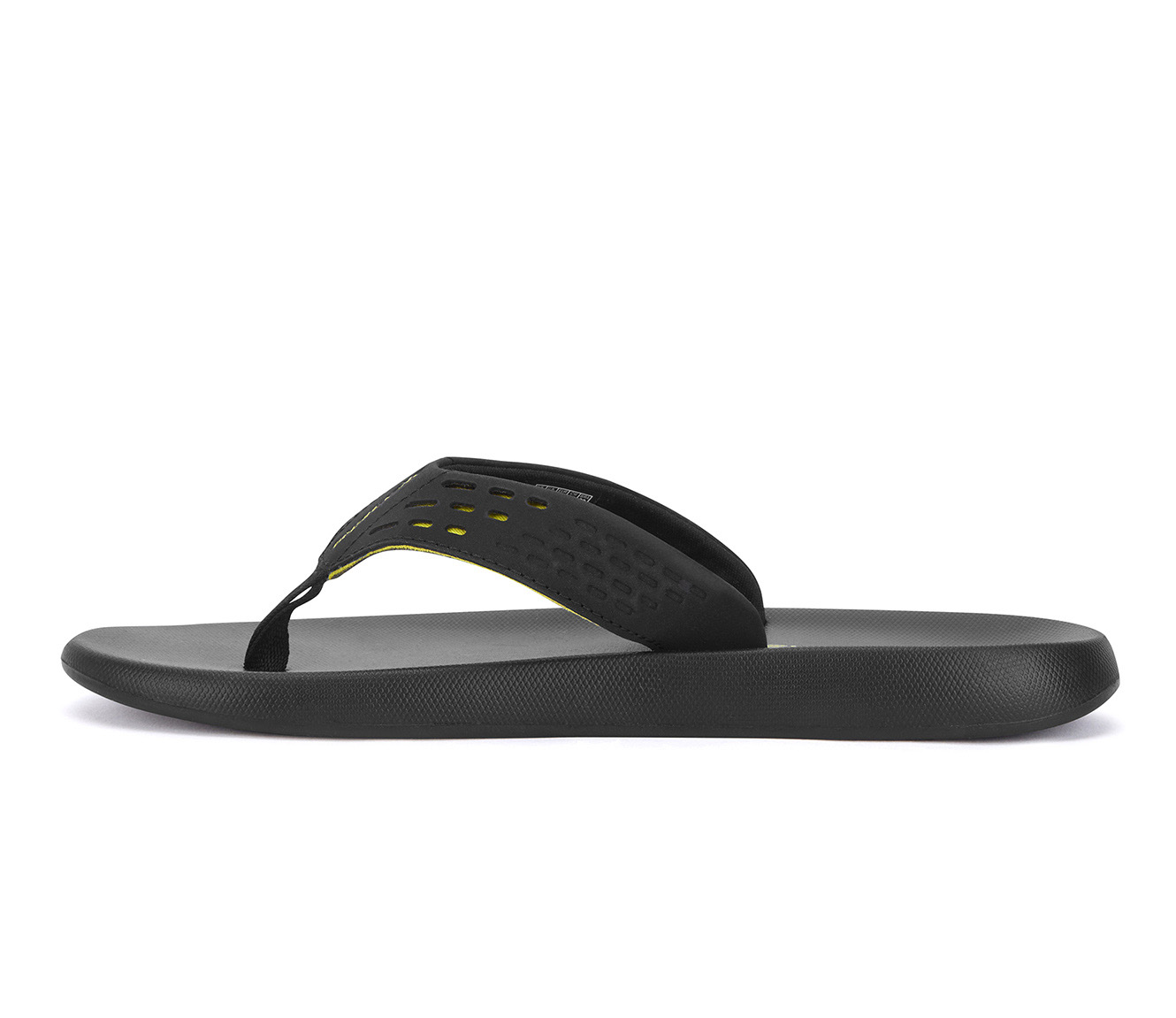 EAFORD-Thong Sandal, BBLACK Footwear Left View