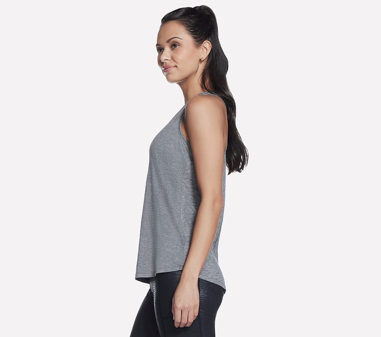 GODRI SWIFT SKECHERS  RACERBACK, CCHARCOAL Apparels Bottom View