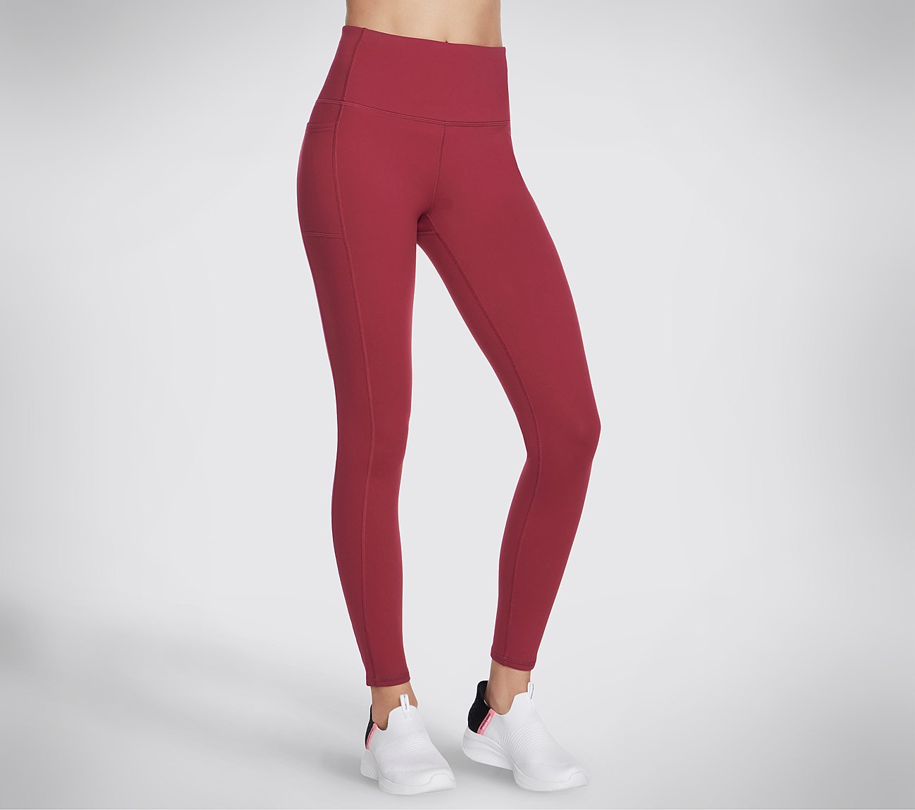 Skechers Go walk Hw Legging Ii - Raspery High Waisted Gym Leggings